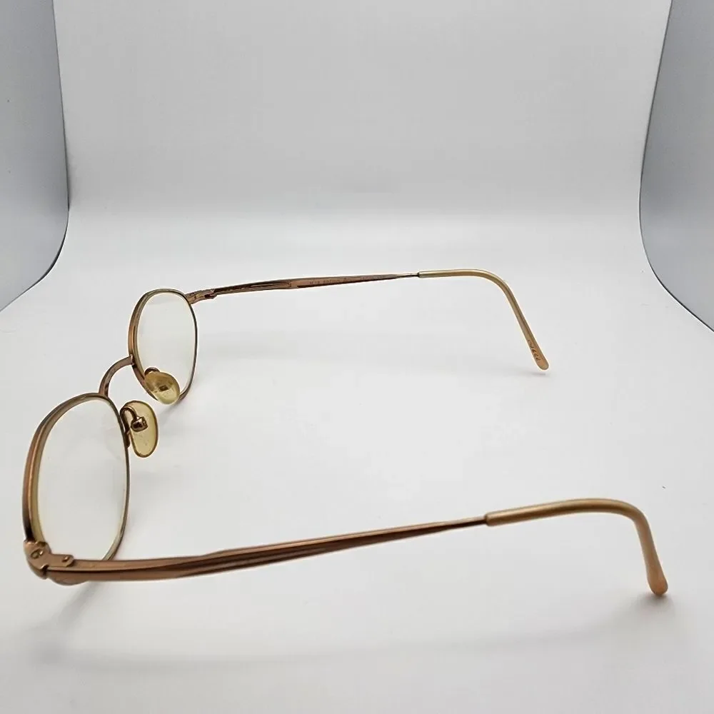 Cottet Gold Prescription Glasses Frames